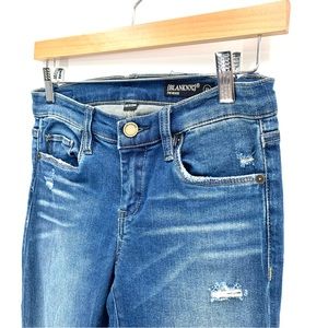 Blank NYC Jeans The Reade Classic Skinny Jeans Size 25 Distressed 2016 Skinny